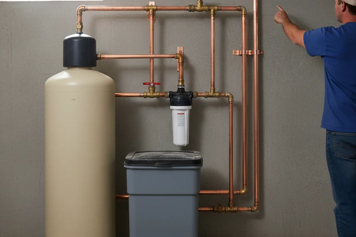 Whole-house water treatment system installed in Sealy